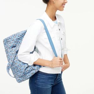 Brand new without tags J. Crew Factory Quilted Weekender Bag